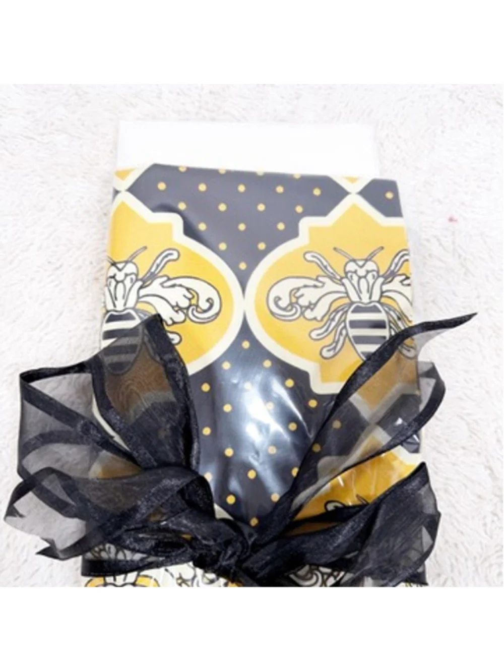 MacKenzie-Childs Queen Bee Dish Towel & Mary Lake Thompson Flour Sack Cotton NWT